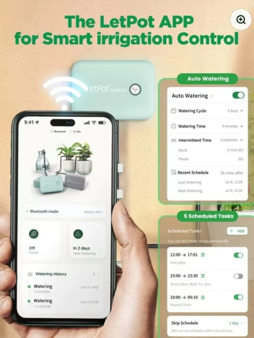 LetPot Smart Watering Setup